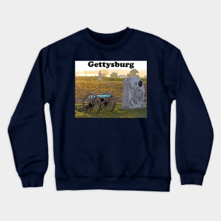 Gettysburg Battlefield Peach Orchard Area Crewneck Sweatshirt